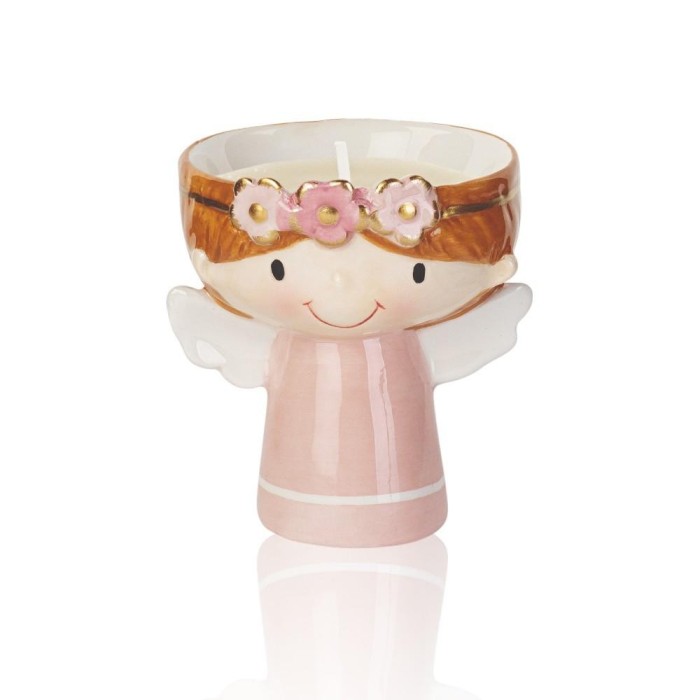 ANGIOLETTO ROSA CON CANDELA CON SHOPPER